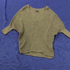 Express Sweater with relaxed Dolman sleeves